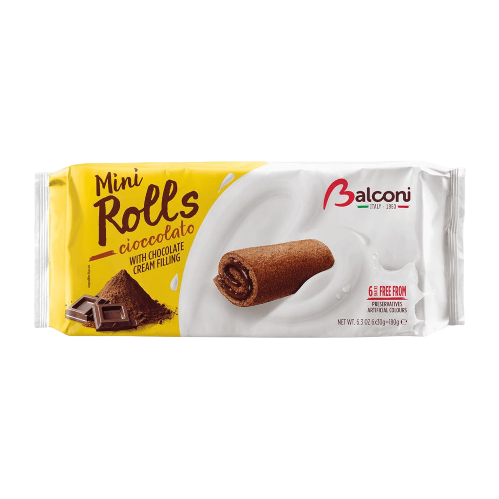 Balconi Mini Rolls Cocoa 180g