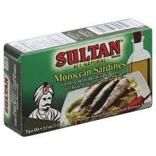 Sultan Sardines in Olive Mild 125g