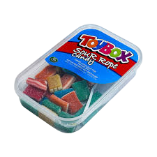 Toybox Assorted Sour Licorice Bricks 200 g