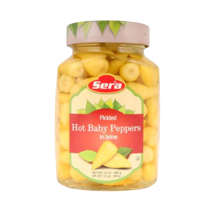 Sera Pickled Hot Baby Peppers 680 g