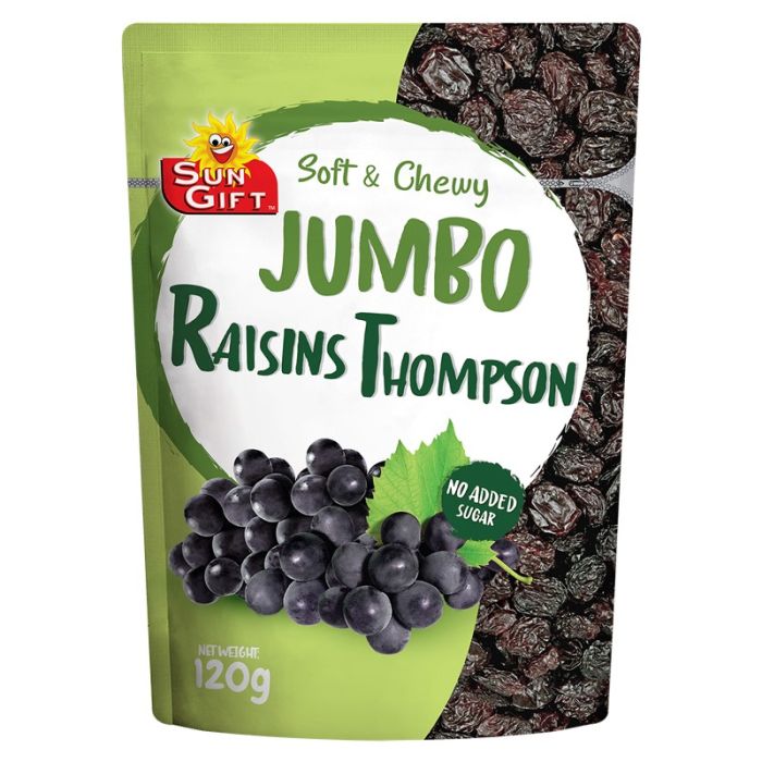 Jumbo Thompson Raisins