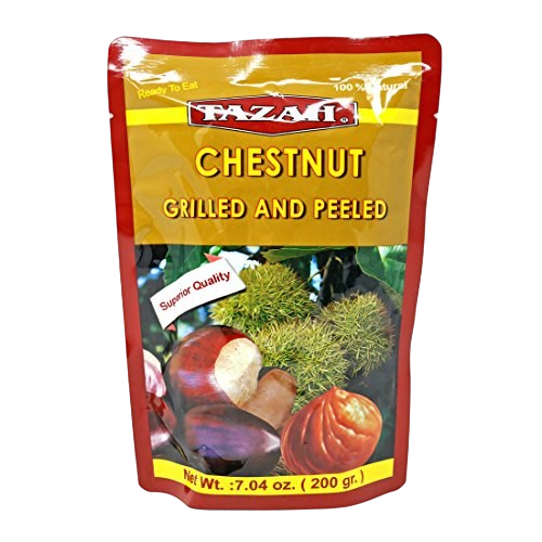 Tazah chestnut grilled and peeled