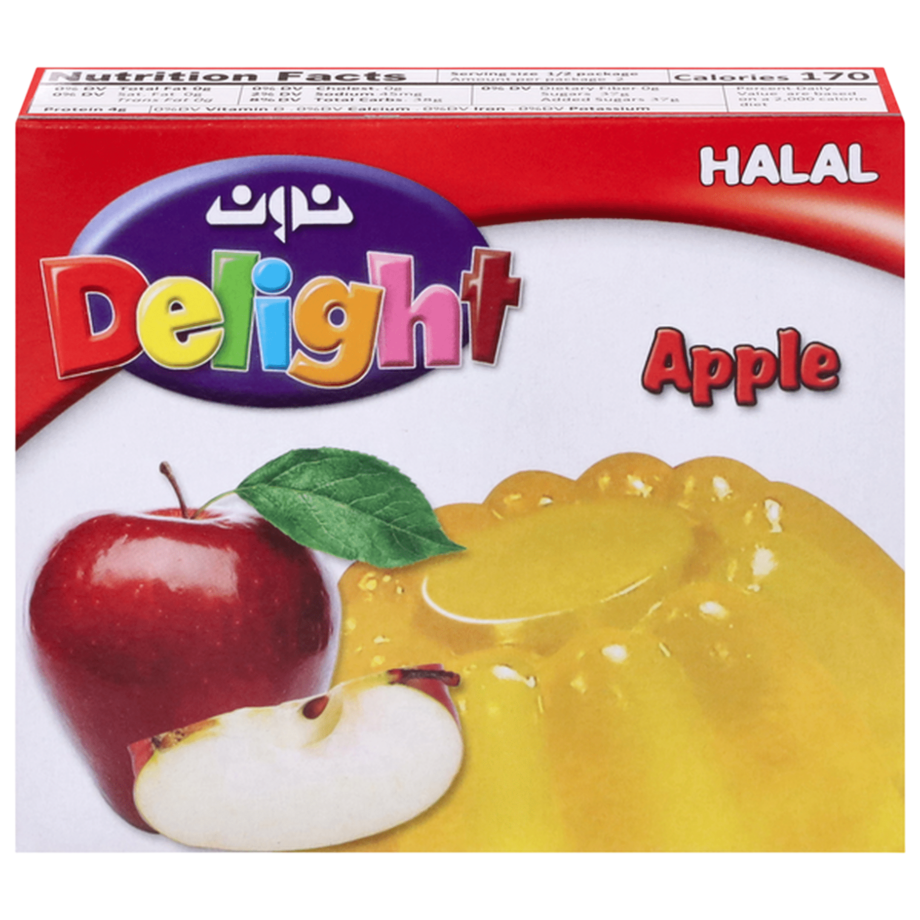 Noon Delight Apple Jello 3oz