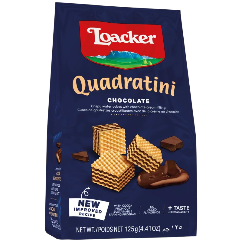 Loacker Quadratini Chocolate 250g