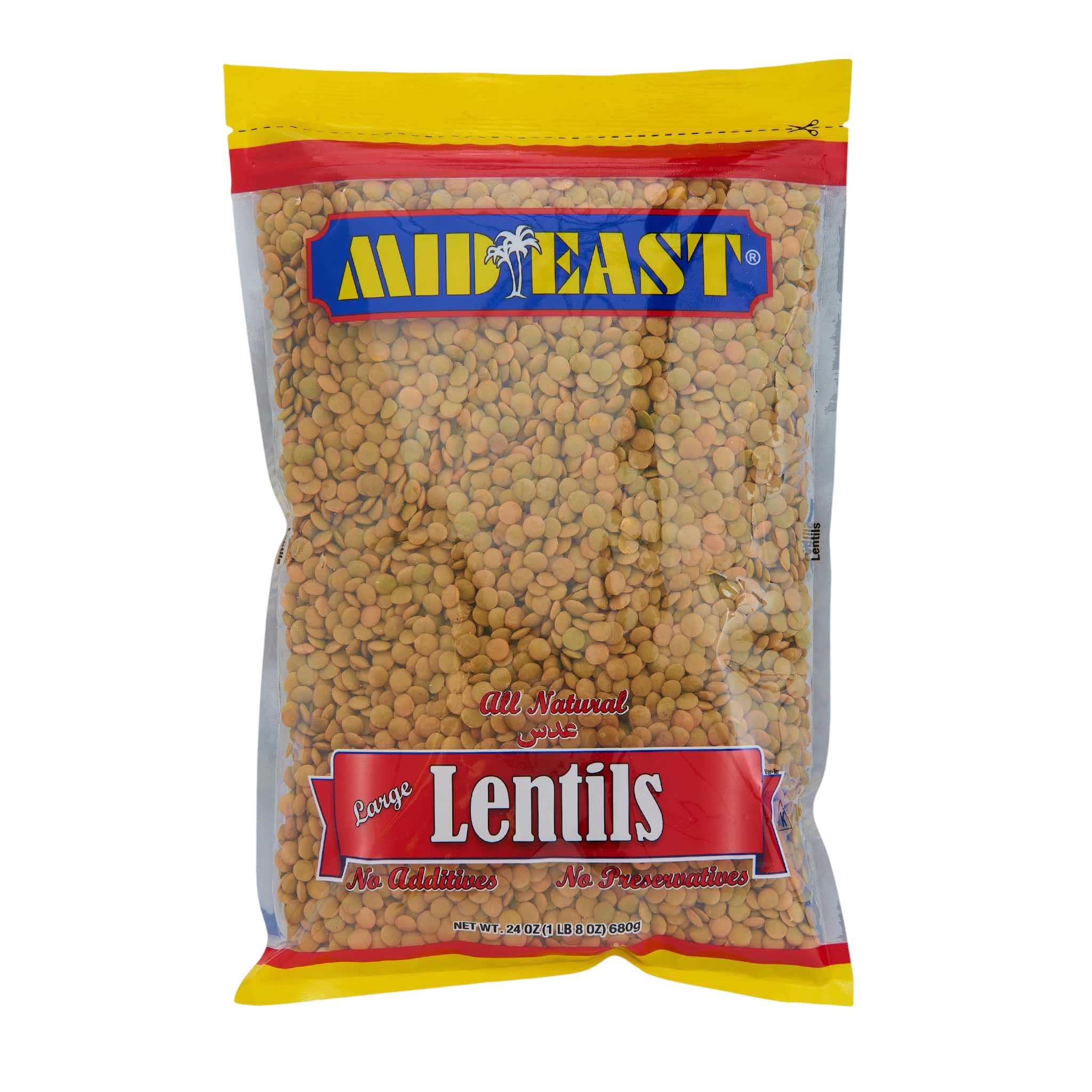 Mideast Lentils Small 24 oz