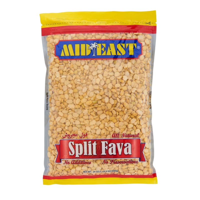 Mid East Split Fava Beans 21 oz.