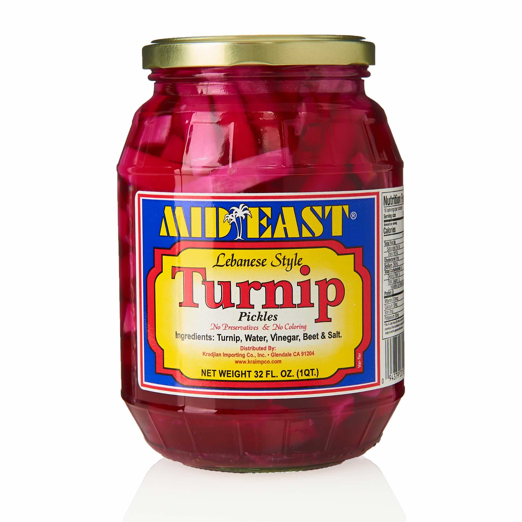 Mid East Turnip Pickles