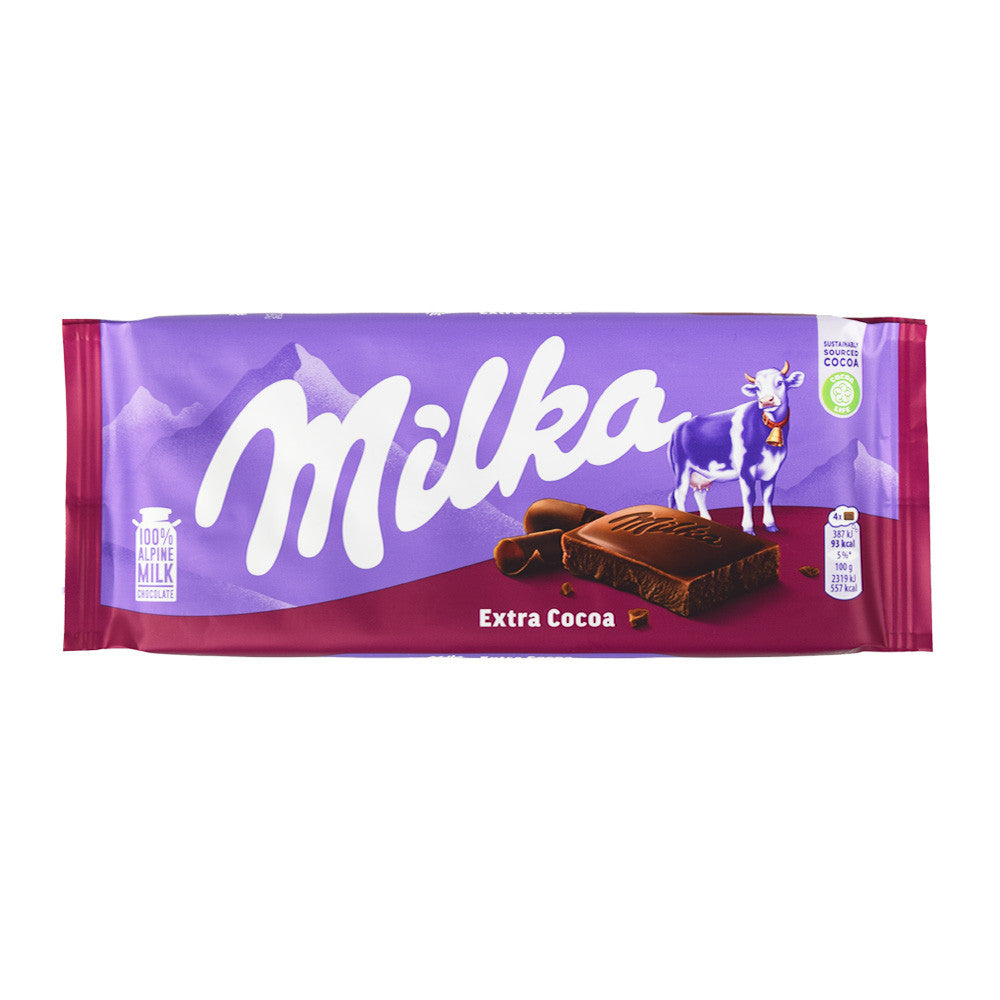 Milka Dark Chocolate 100% Alpinemilk