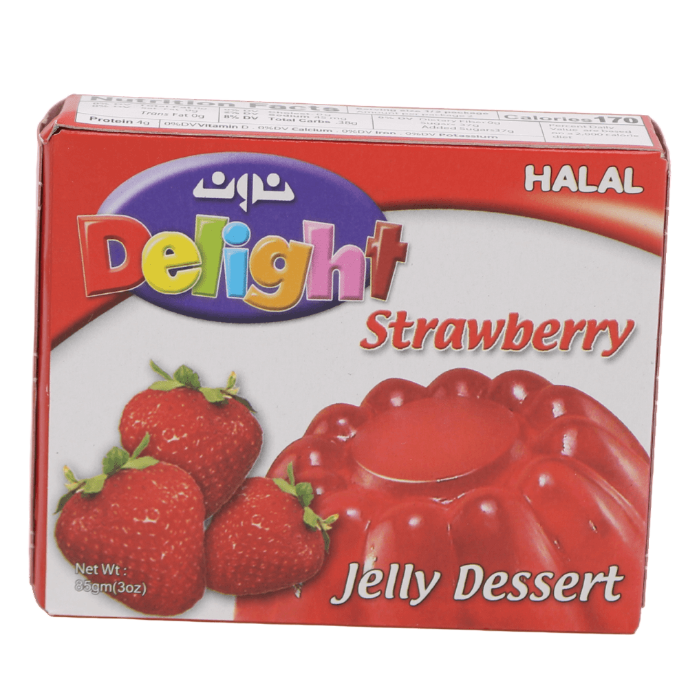 Noon Delight Strawberry Jello 3oz