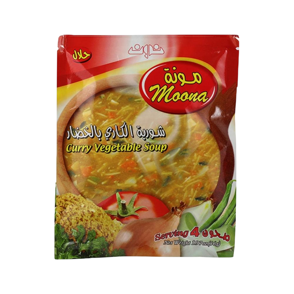 Moona Curry Vegetable Soup 56 oz