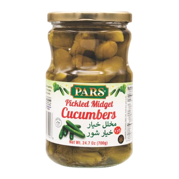 Pars Pickled Midget Cucumbers 700 g