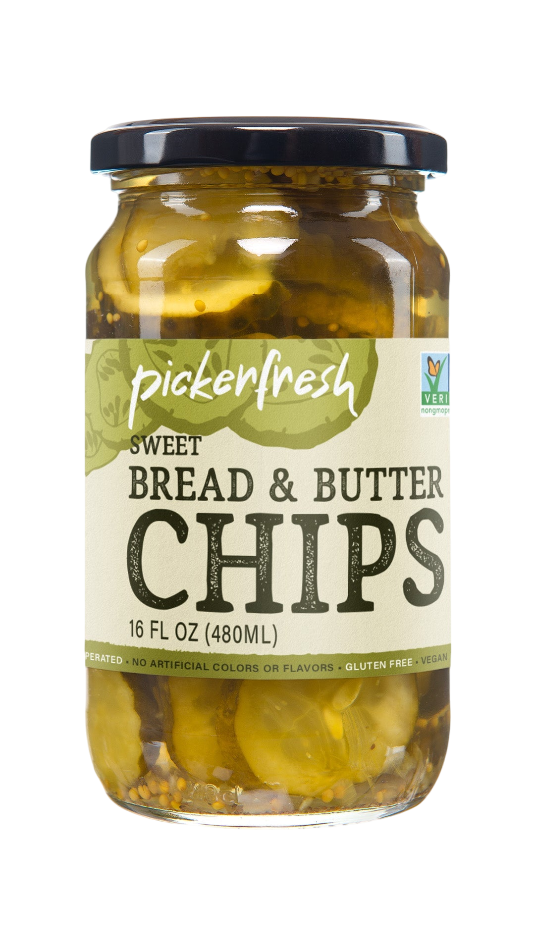 Pickerfresh Bread And Butter Pickles Chips 16 oz