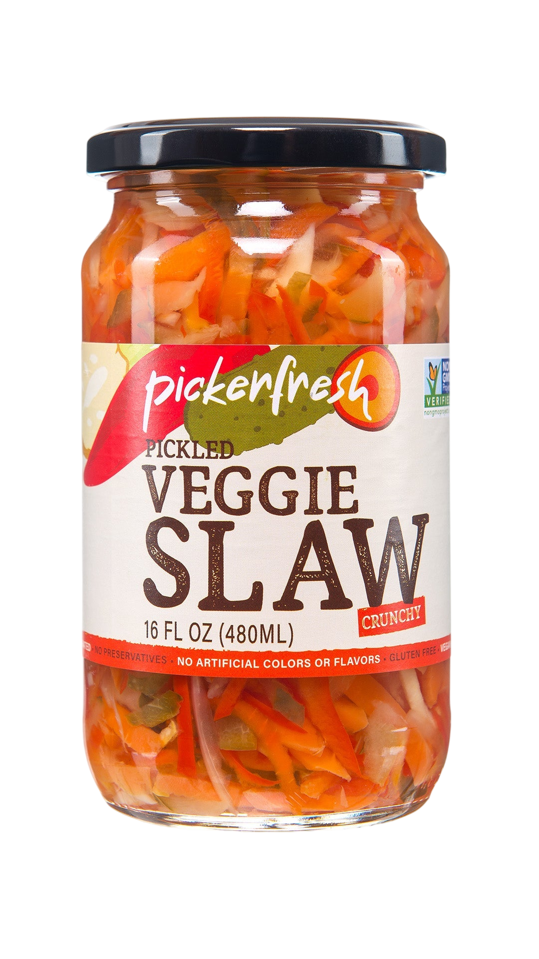 Pickerfresh Pickled Veggie Slaw 16 oz