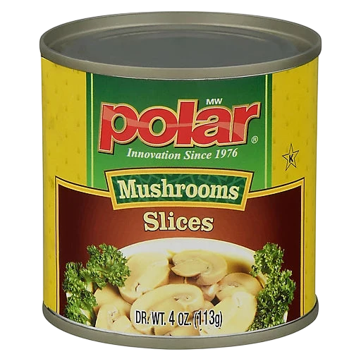 Polar Sliced Mushroom 4 oz