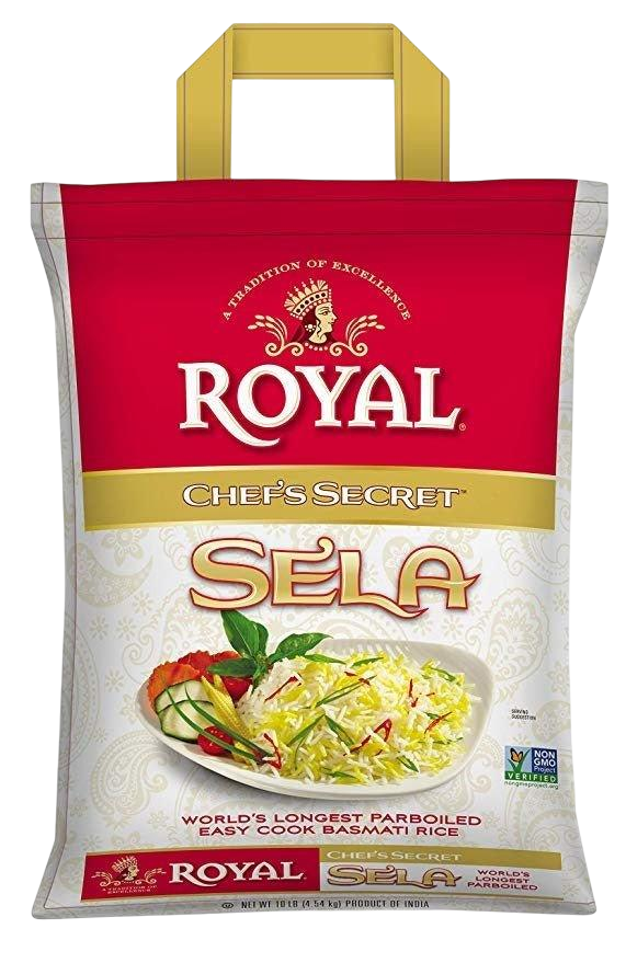 Royal Chef'S Secret Sela Basmati Rice 10 lb.