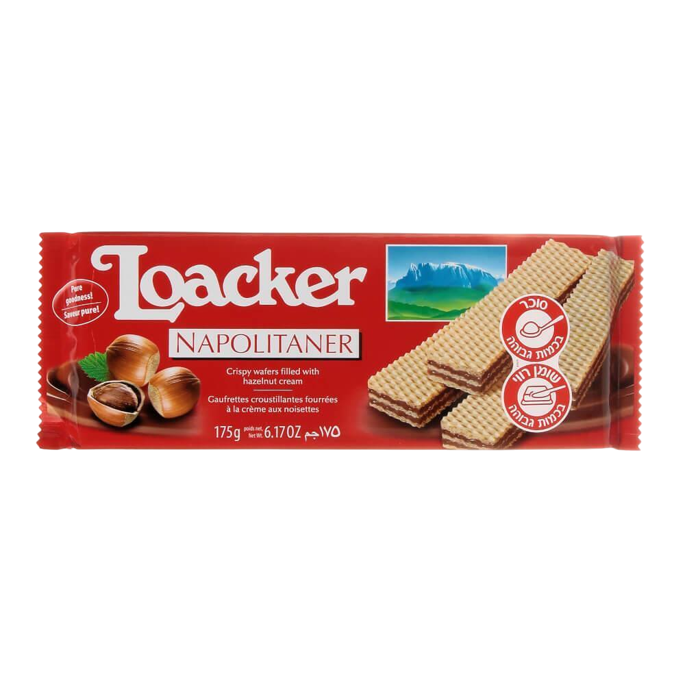 Loacker Hazelnut Wafers 175g