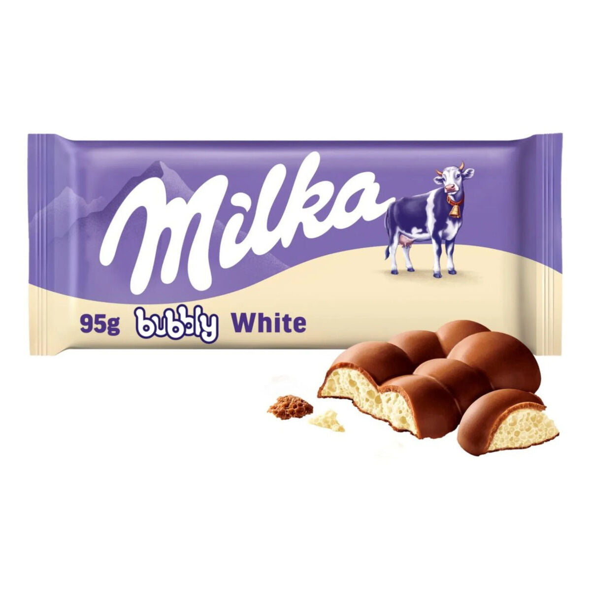 Milka Bubbly White Chocolate