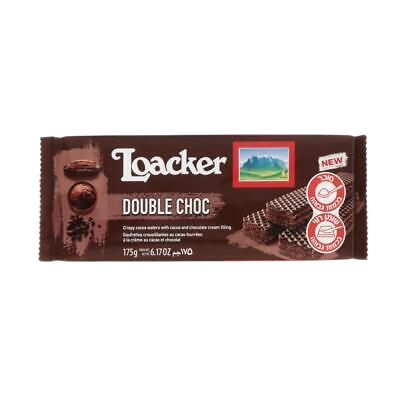 Loacker Double Chocolate Wafers 175g