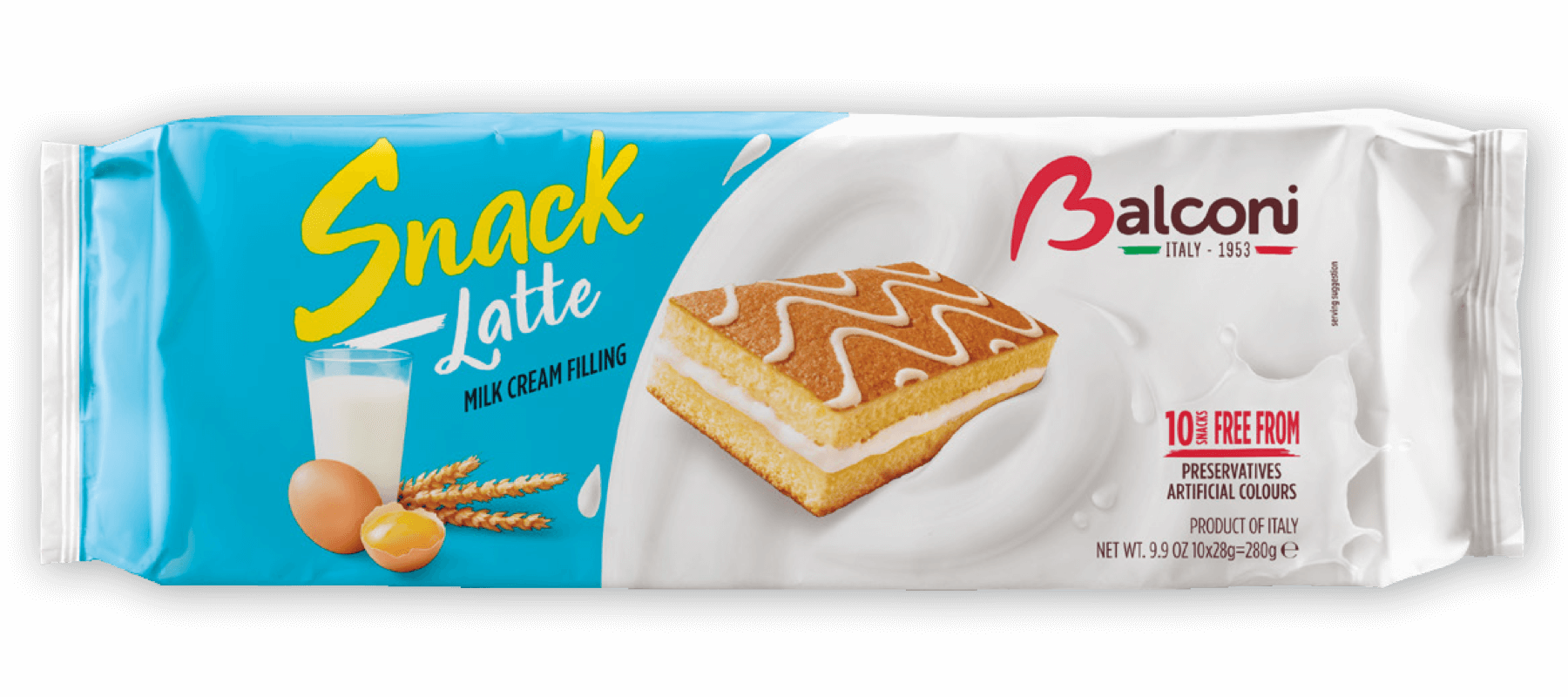 Balconi Snack al Latte