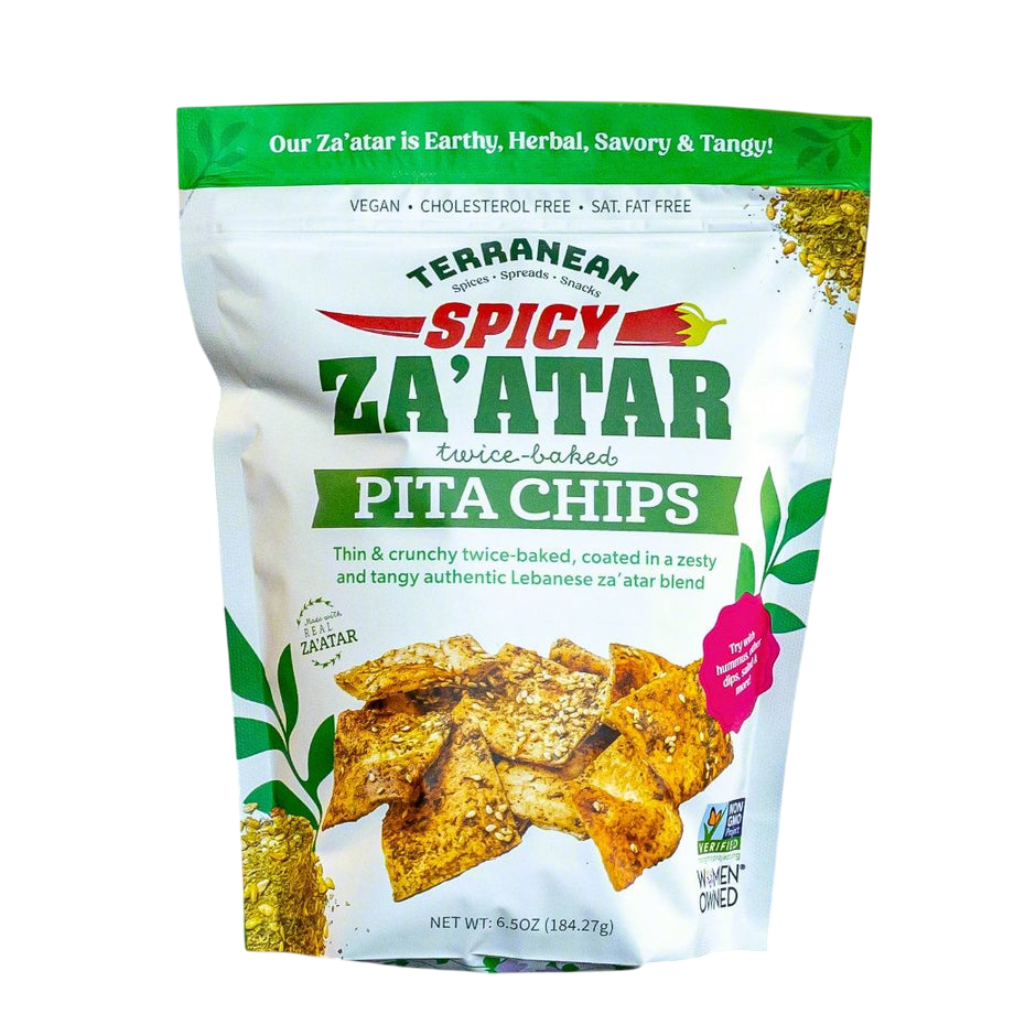 Sara'S Authenti Pita Chips Hot & Spicy 1ea.