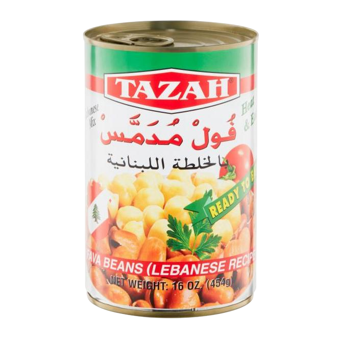 Tazah Foul Lebanese Recipe 454 g