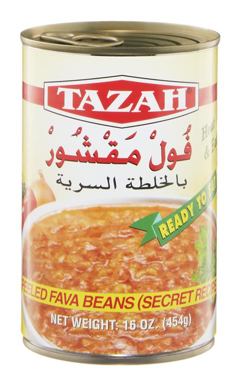 Tazah Peeled Fava Beans