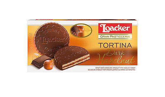 Loacker Tortina Dark Hazelnut