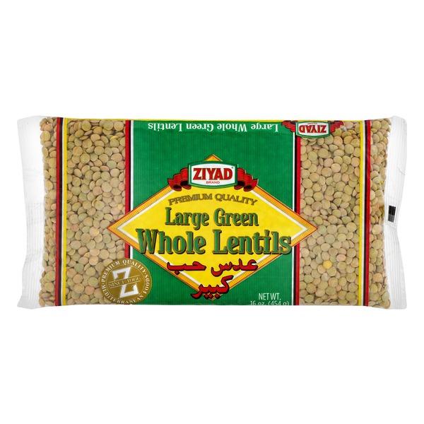 Ziyad Whole Green Lentils