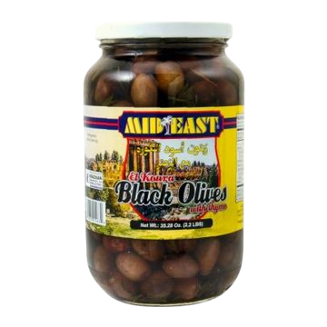 mid east el koura black olives 1kg