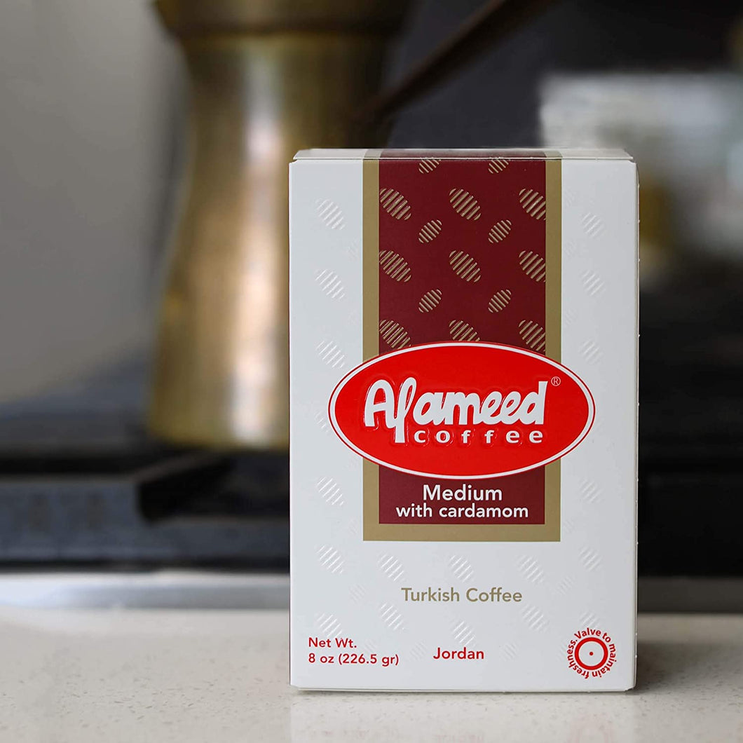 Al Ameed Medium Coffee W/Cardamon
