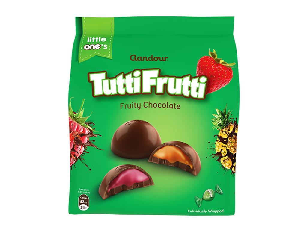 Gandour Tutti Frutti Chocolate 152g