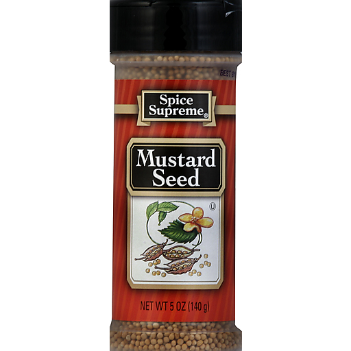 Spice Supreme Mustard Seeds 5oz
