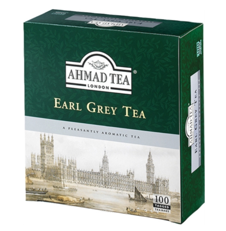 Ahmad Tea Earl Grey Tea 100TB 200g