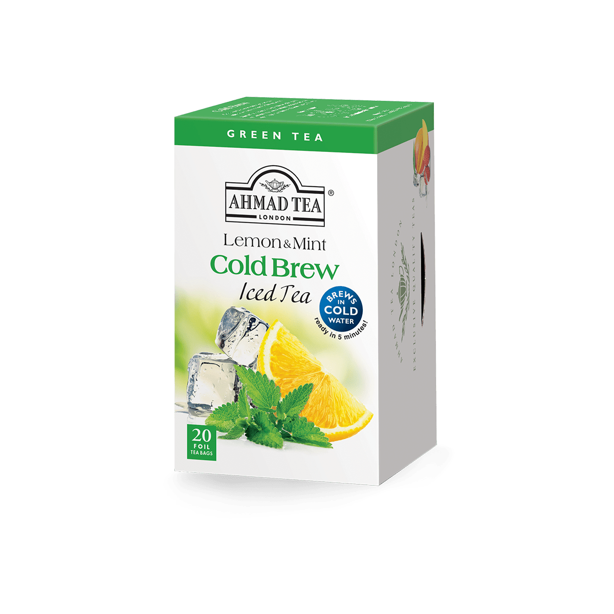 Ahmad Tea Cold Brew Lemon Mint Tea 20TB 40 g