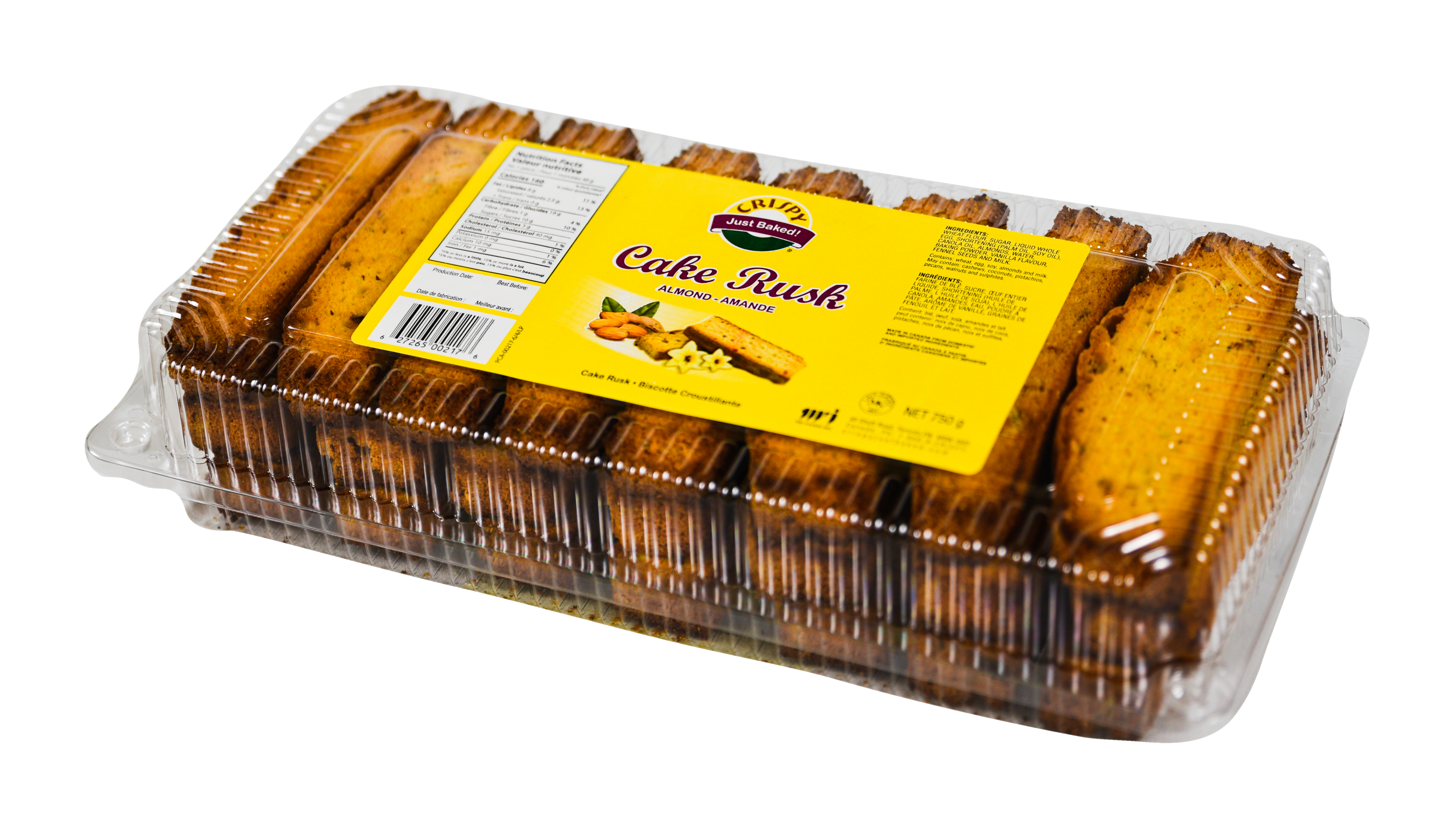 Crispy Crispy Almond Cake Rusk 550g