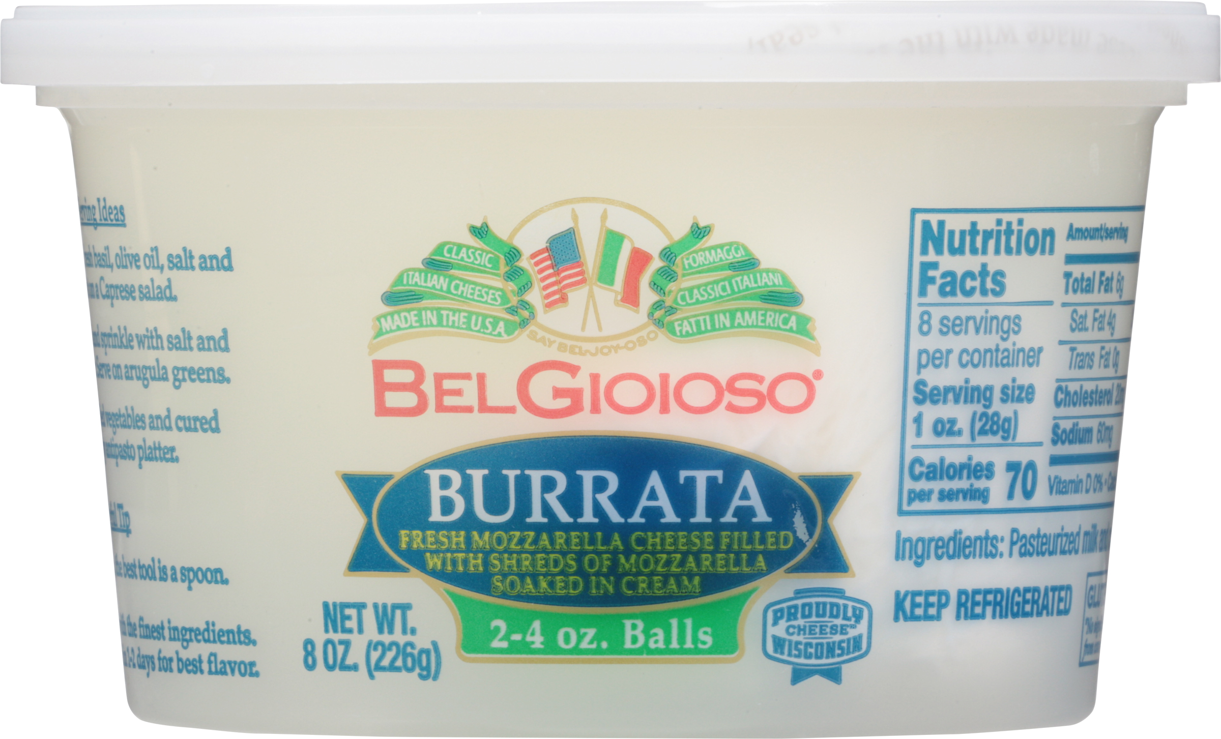 Belgioioso Burrata Cheese 8.0 oz