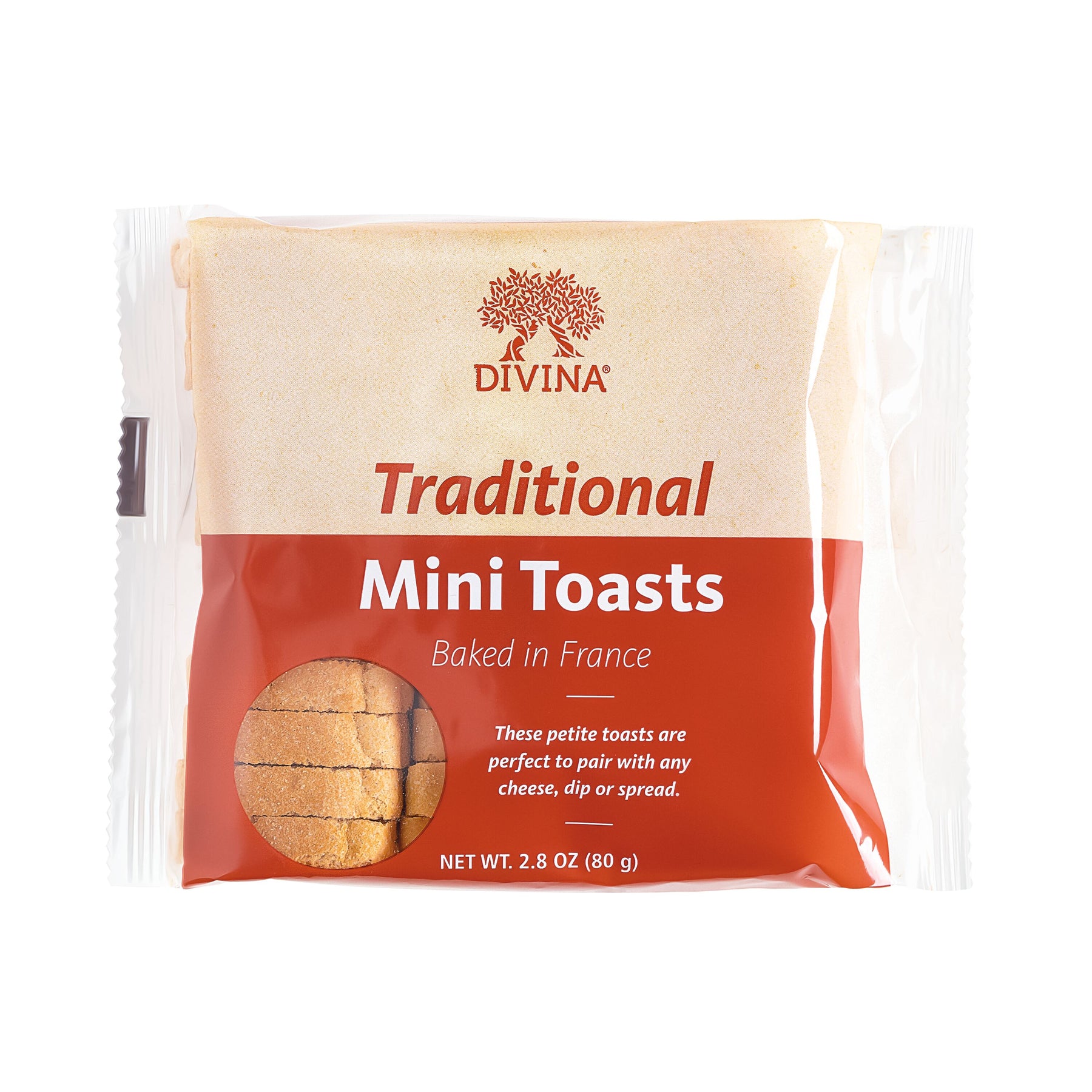 Divina Mini Toast 80g