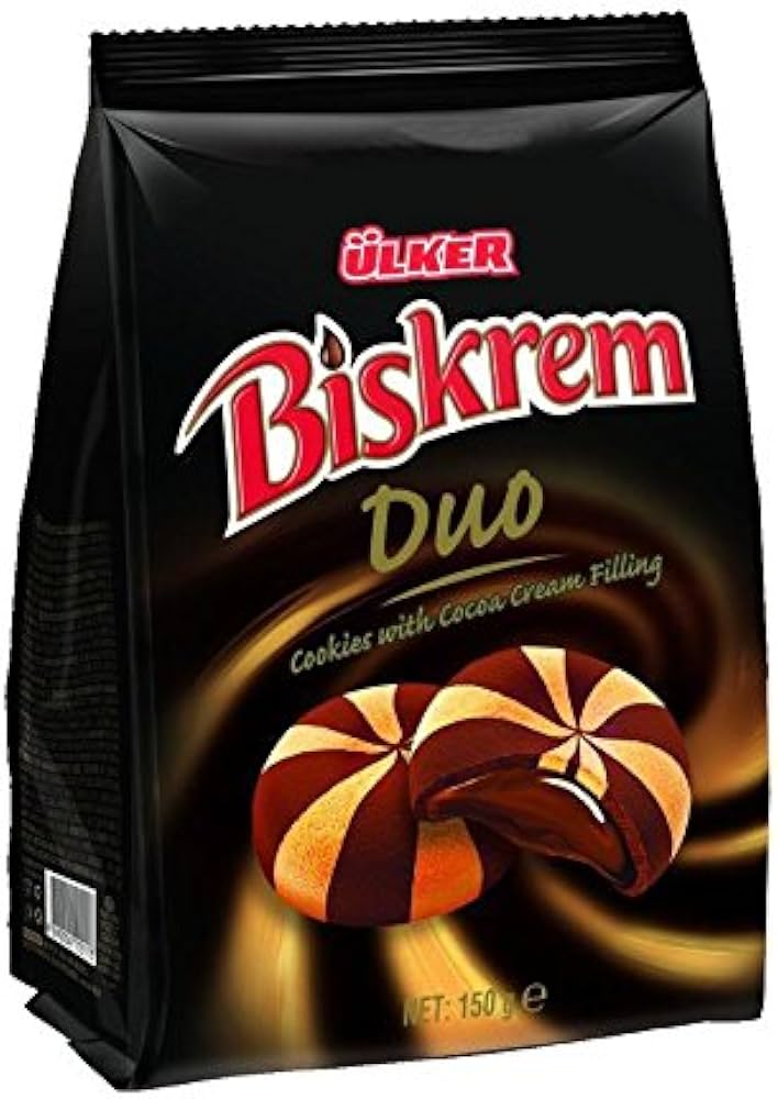 Ulker Biskrem Duo Biscuits 5oz