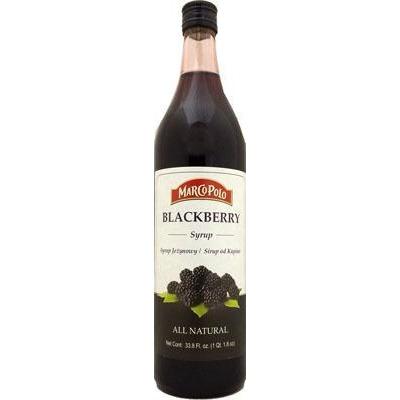 Marco Polo Blackberry Syrup 1l