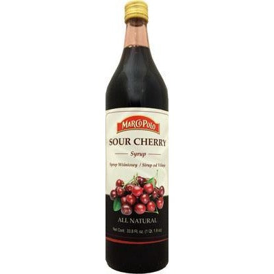 Marco Polo Sour Cherry Syrup 1l