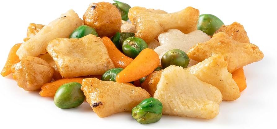 Chinese Rice Crackers W/Peas