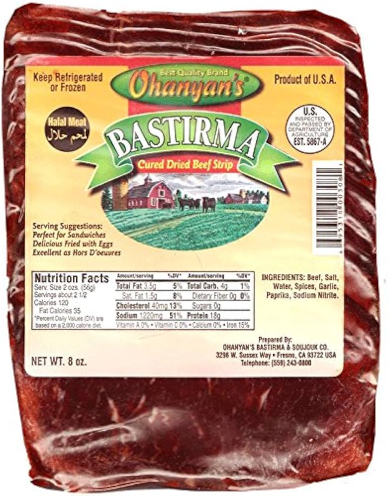 Ohanyan’s Bastirma 8.0 oz