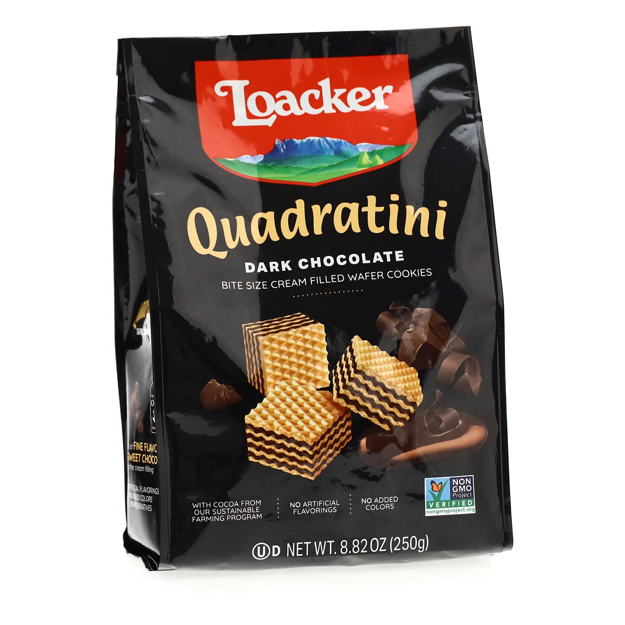 Loacker Quadratini Dark Chocolate 250g