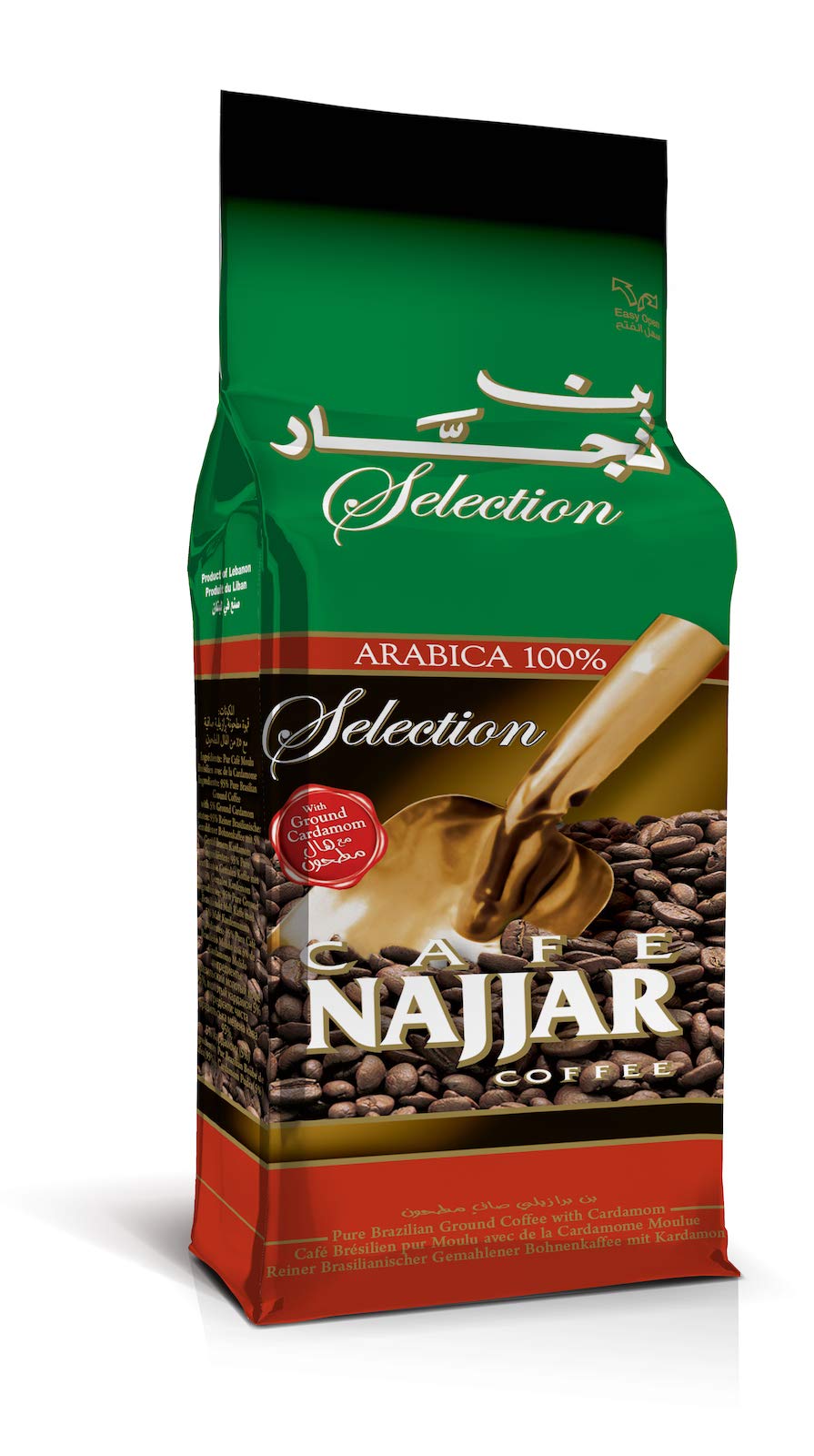 Cafe Najjar Ground Coffee w/Super Extra Cardamom 450g