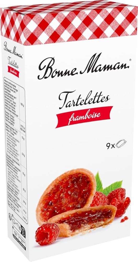 Bonne Maman Raspberry Tartelettes 135g
