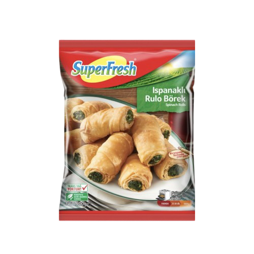 Super Fresh Borek Spinach Rolls 500.0 g