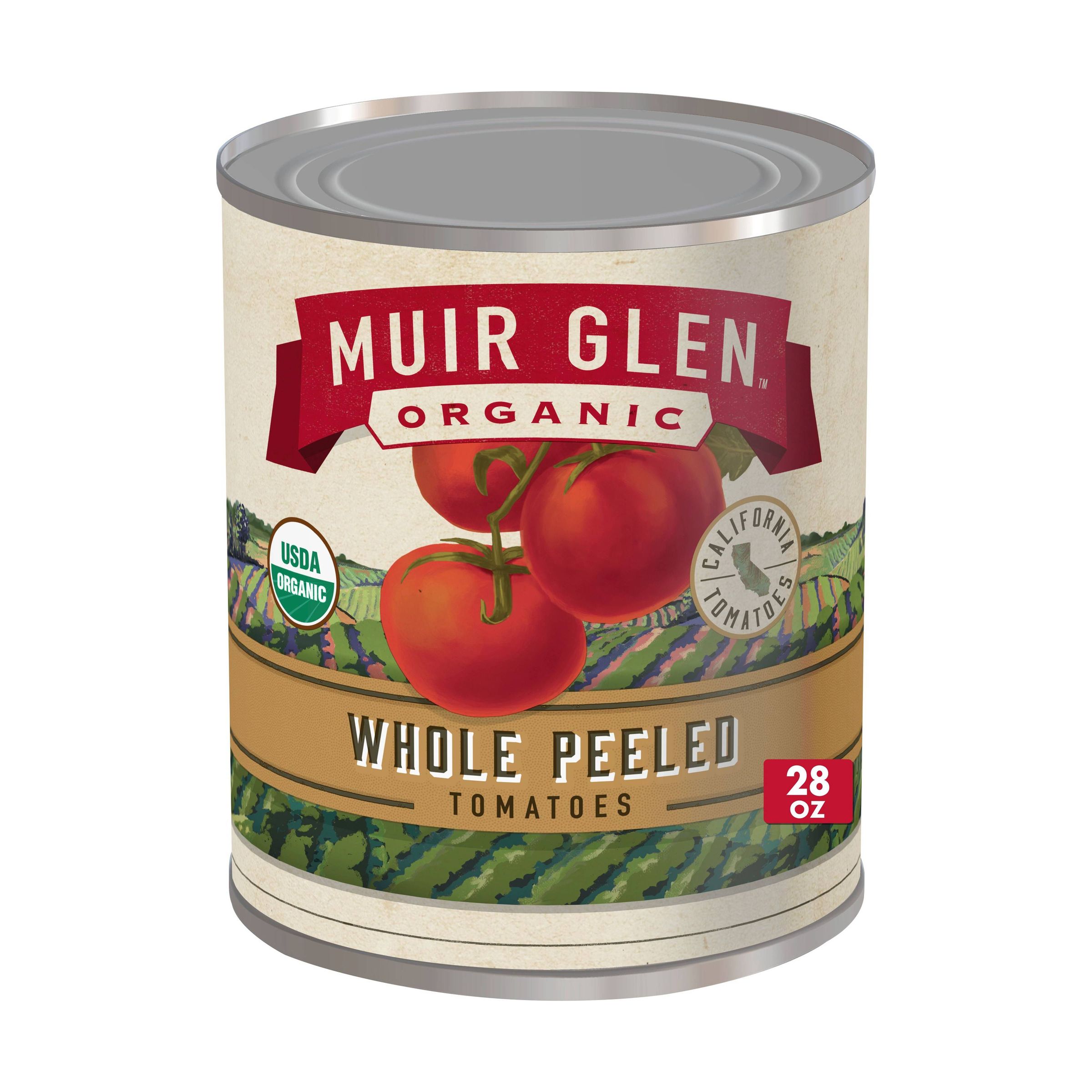 Muir Glen Organic Whole Peeled Tomatoes 28oz