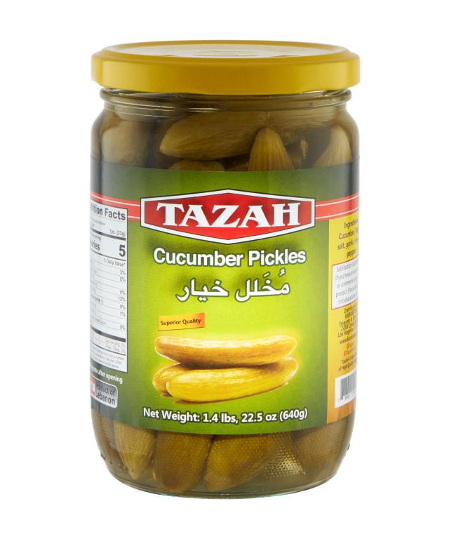 Tazah Cucumber Pickles 640g