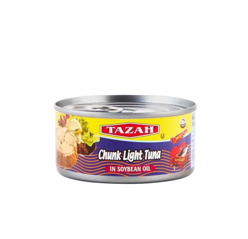 Tazah Tuna In Soybean Oil 6.5oz