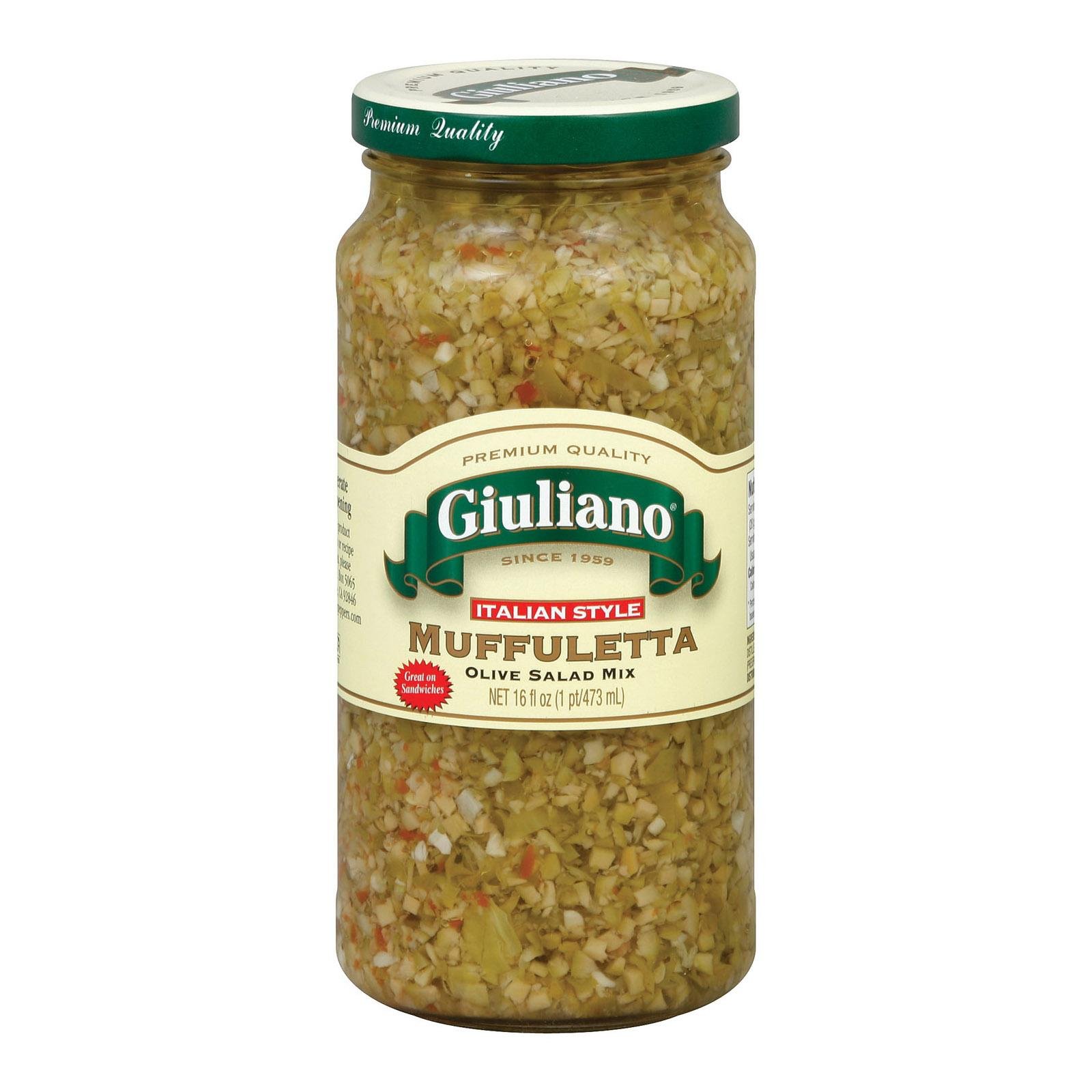 Giuliano Muffuletta Olive Salad 16oz